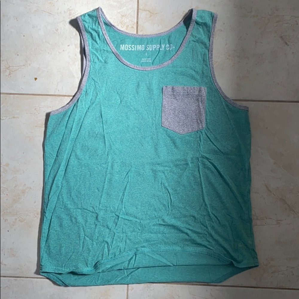 Teal Tank Top